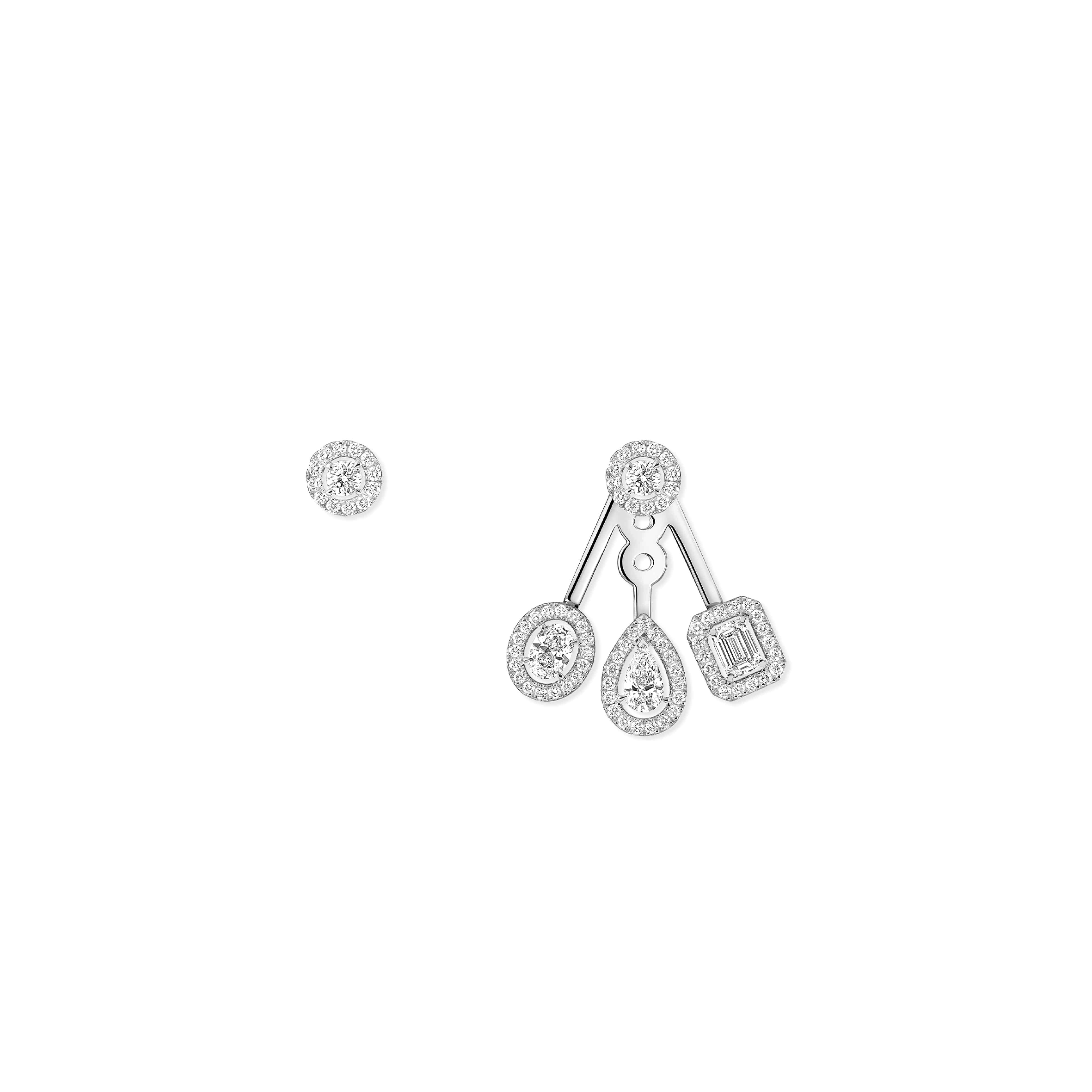 Mes1kaa my twin trilogy earrings 06527